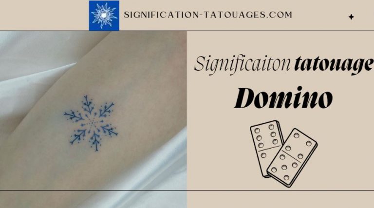 Signification tatouage Domino: L’effet Domino dans la peau