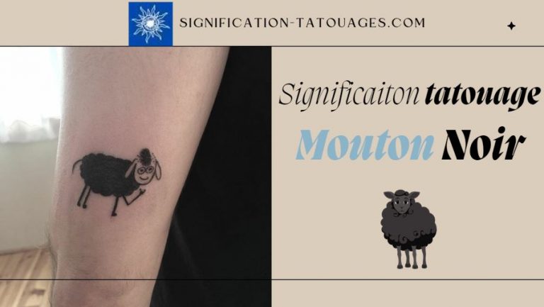 Signification tatouage de mouton noir: rébellion ?