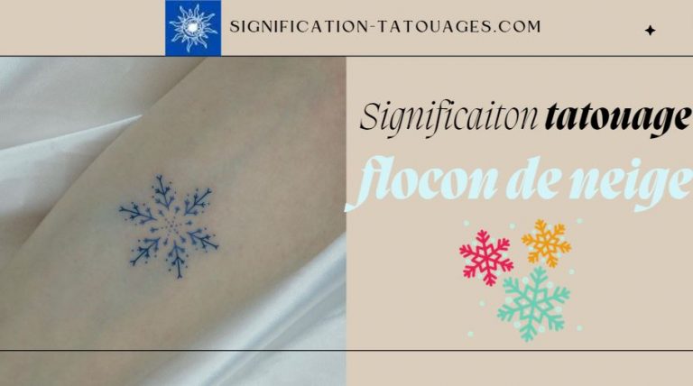 Signification tatouage flocon de neige: Unicité