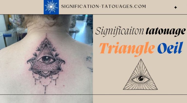 Signification tatouage triangle avec oeil: Protection