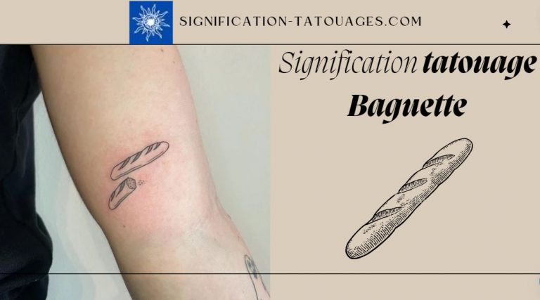 Signification du Tatouage Baguette : Nostalgie et Simplicité