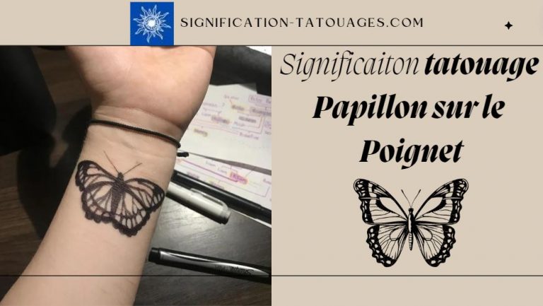 Signification du Tatouage Papillon sur le Poignet : (Espoir et Positivité)