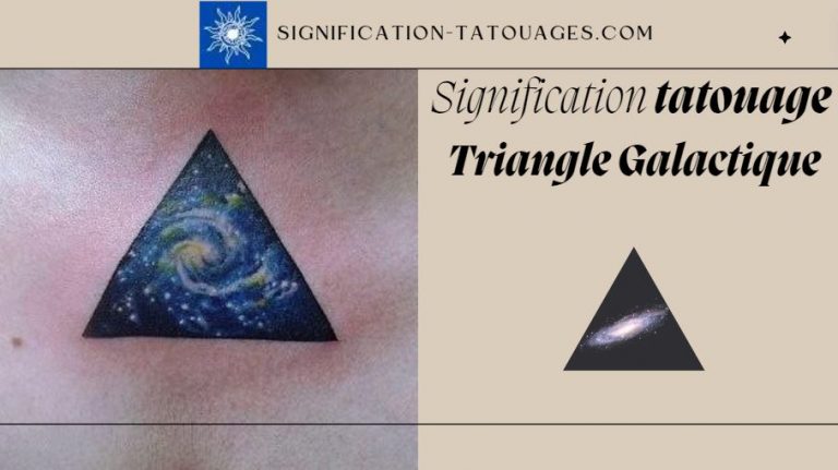 Signification Tatouage Triangle Galactique : l’Odyssée de l’Éveil